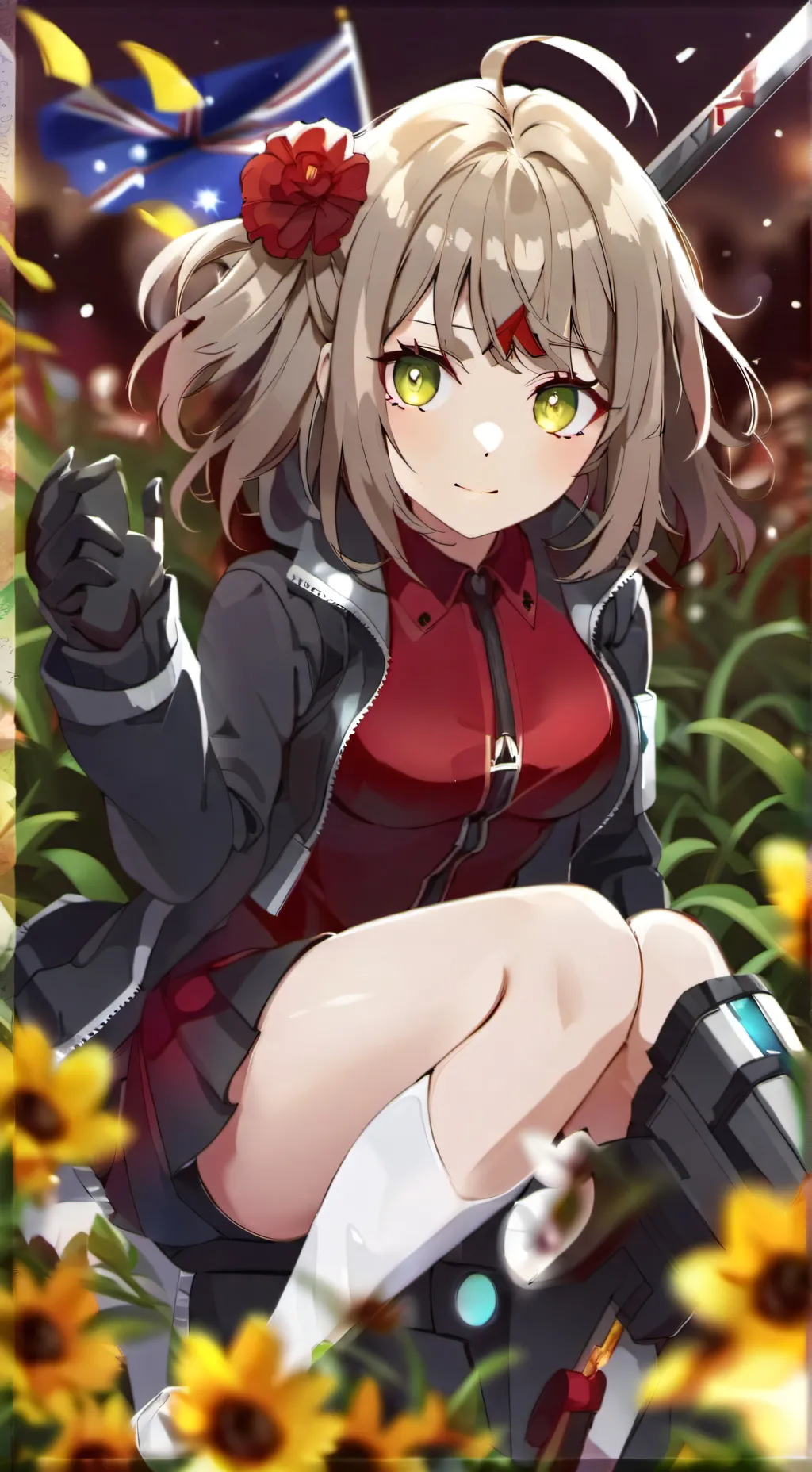 ai character: Lilly background