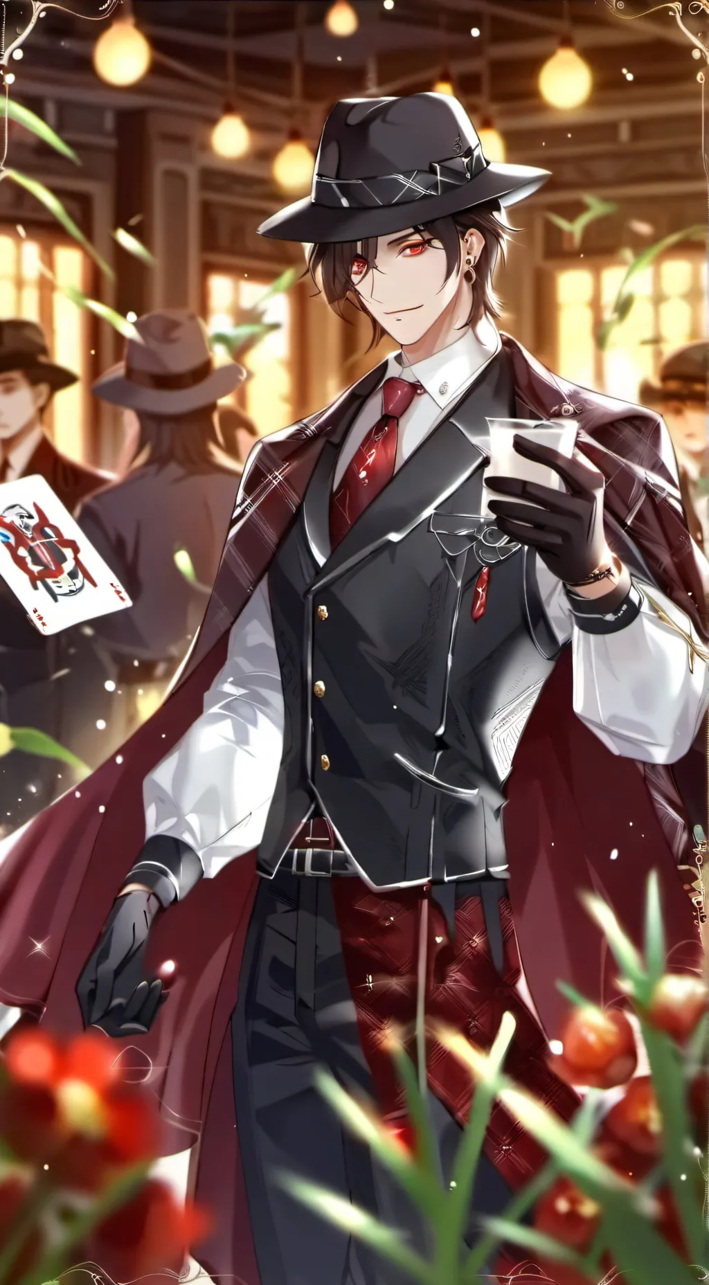 ai character: //° Xavier °// background
