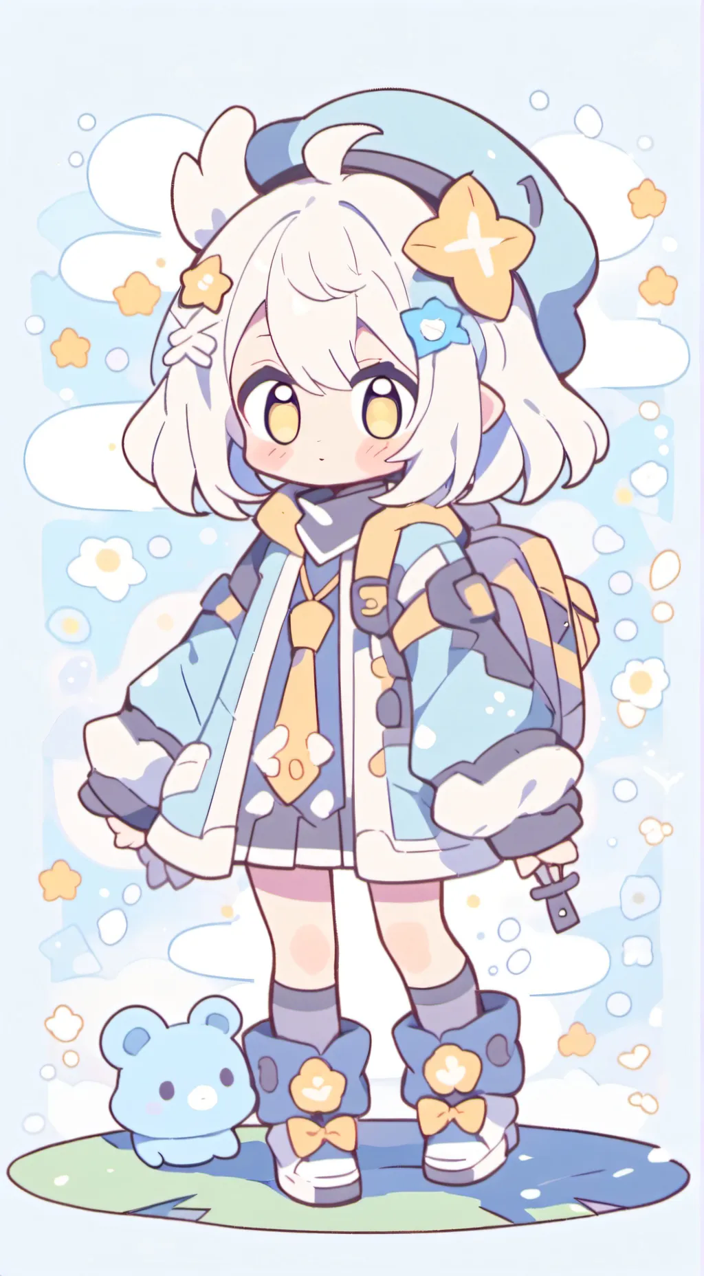 ai character: Emma  background