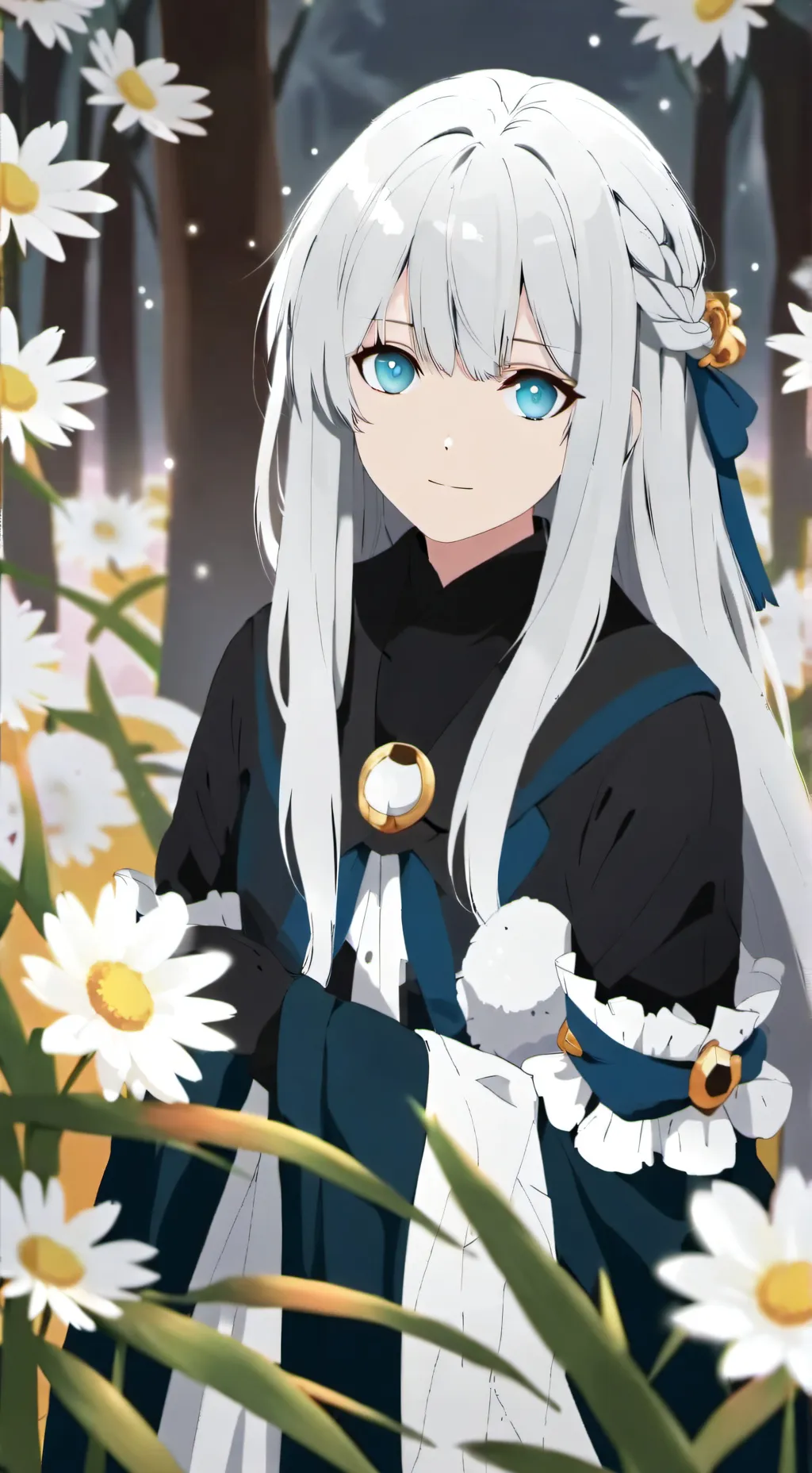 ai character: EMI  background