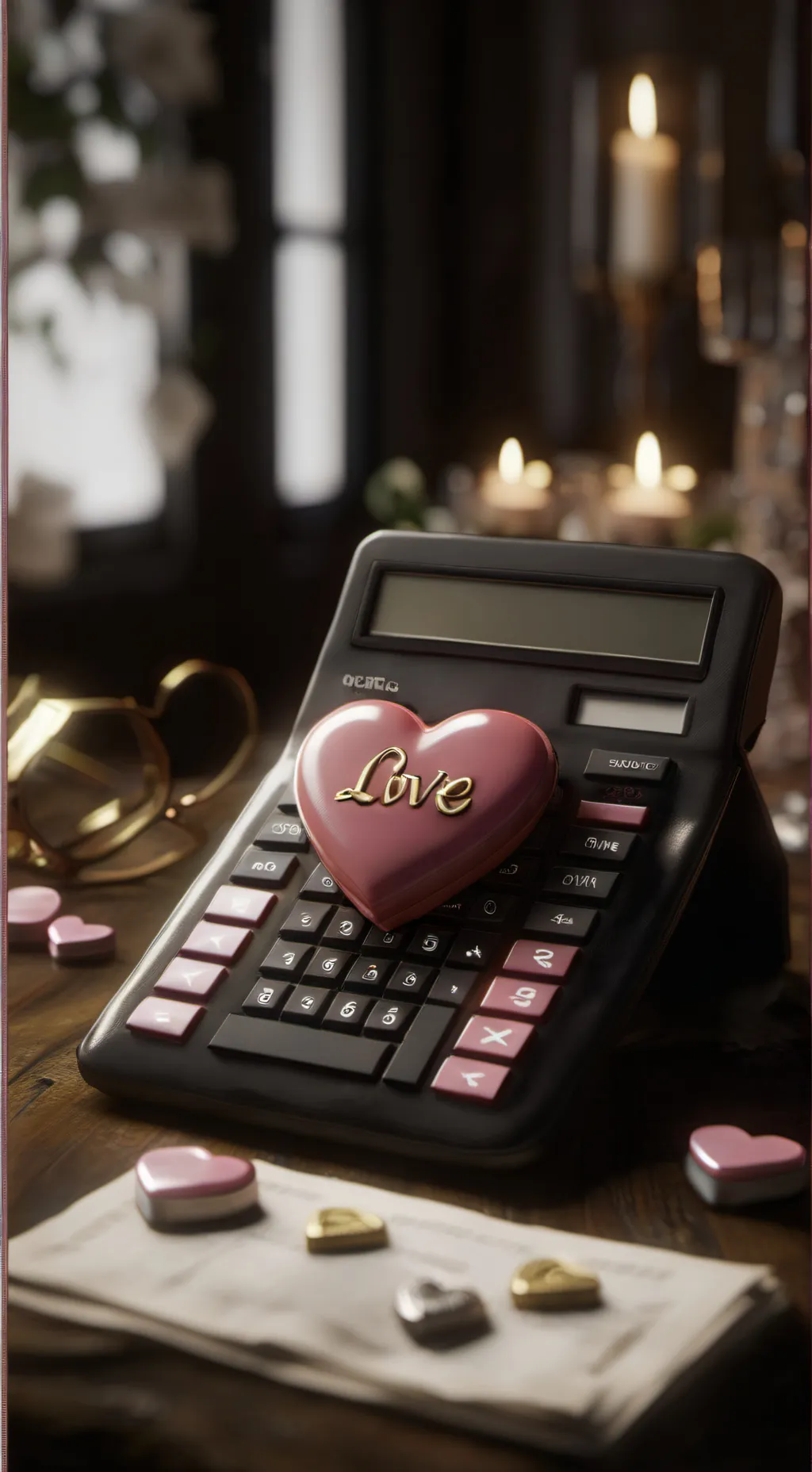 ai character: Love Calculator  background