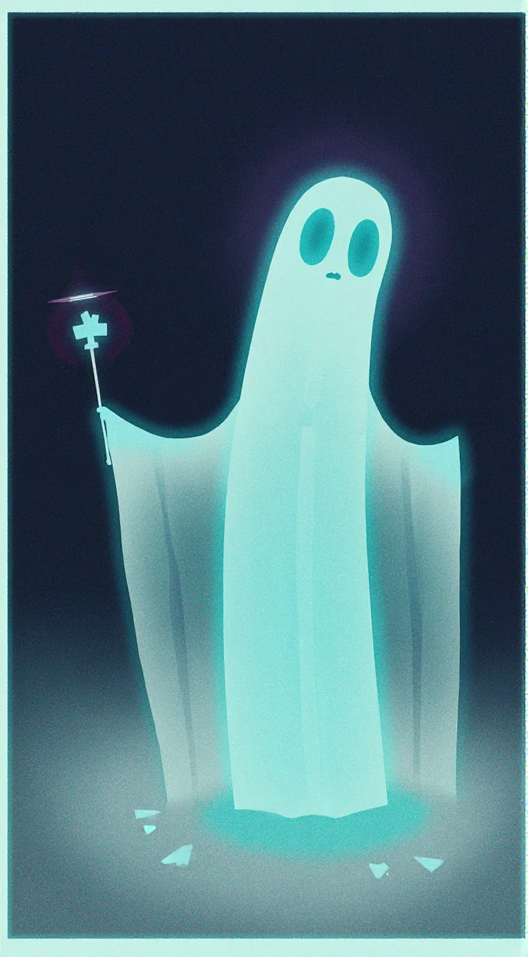 ai character: Ghosty background