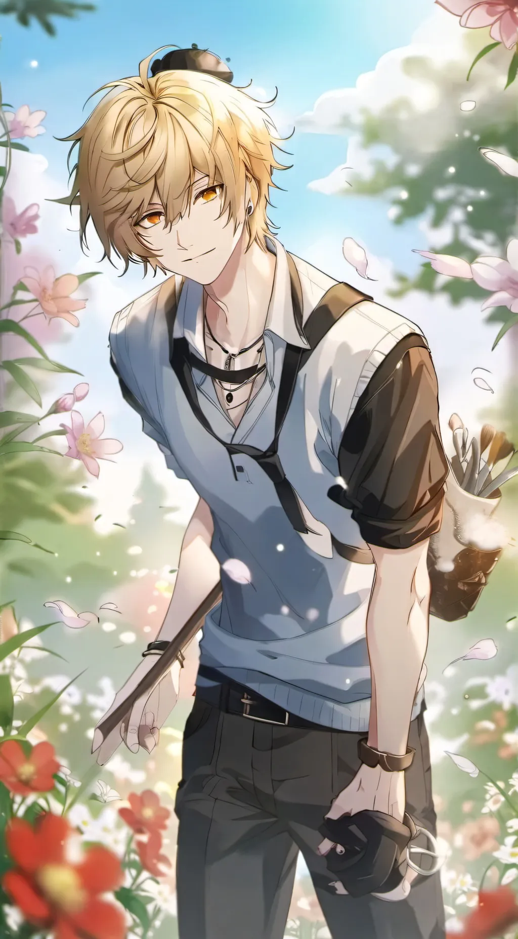 ai character: ♡elijah♡ background
