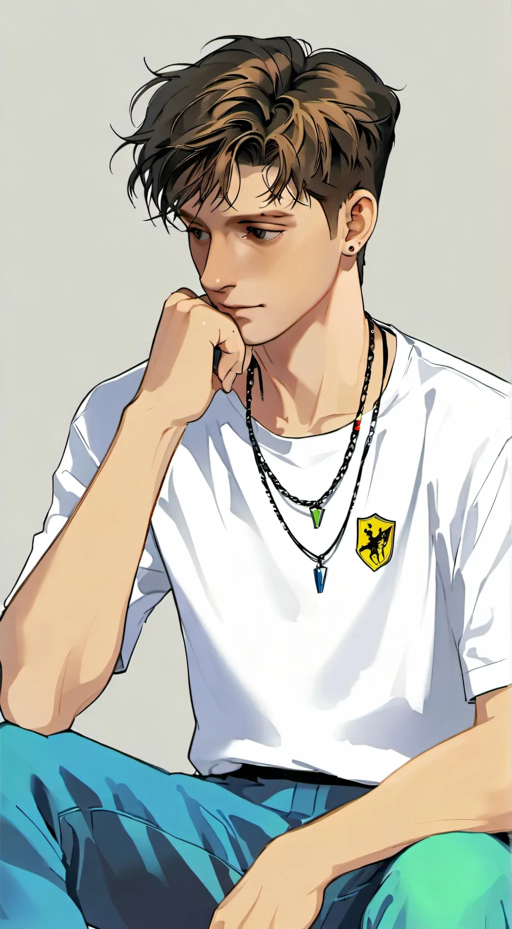 ai character: Philip  background