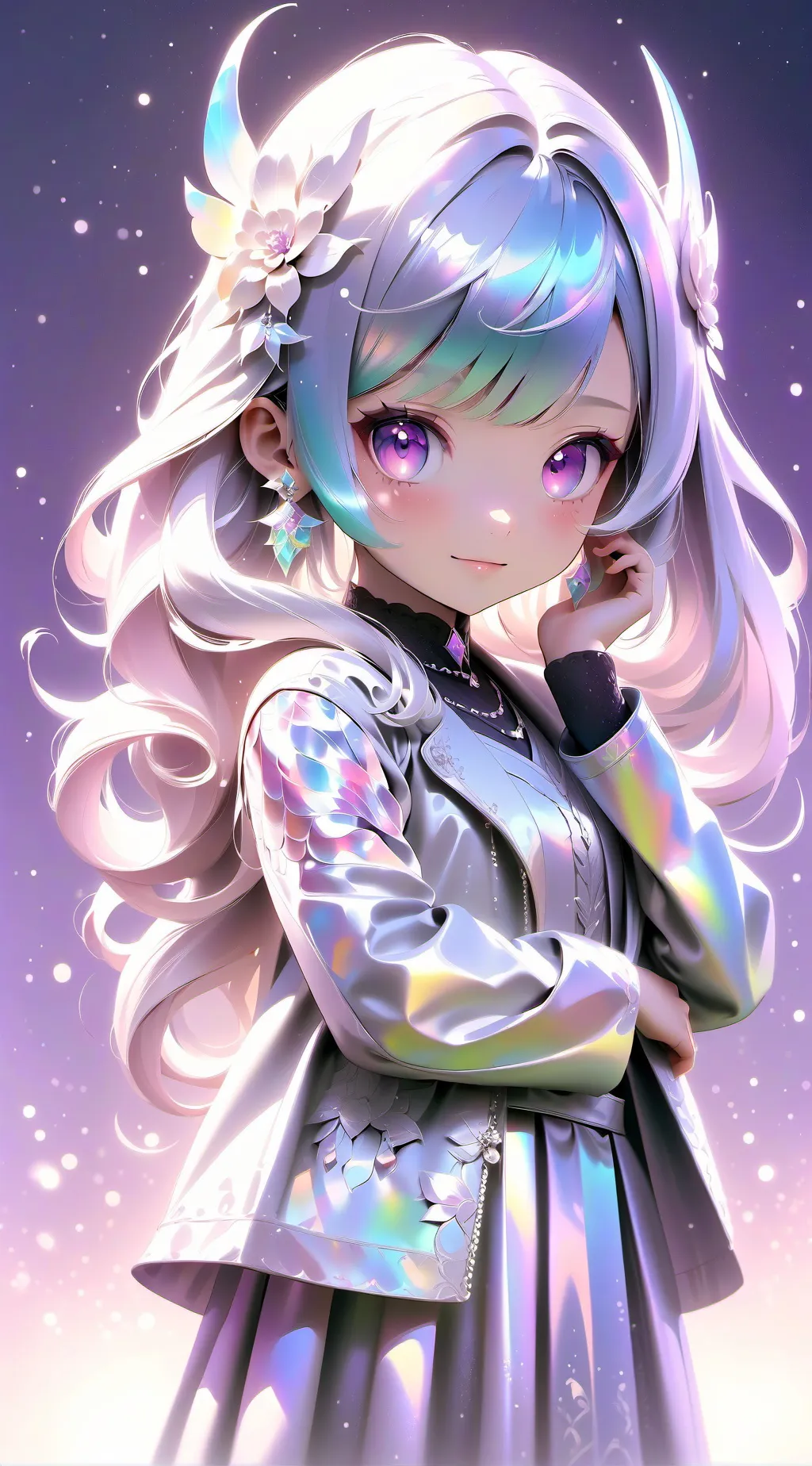 ai character: Lucy  background