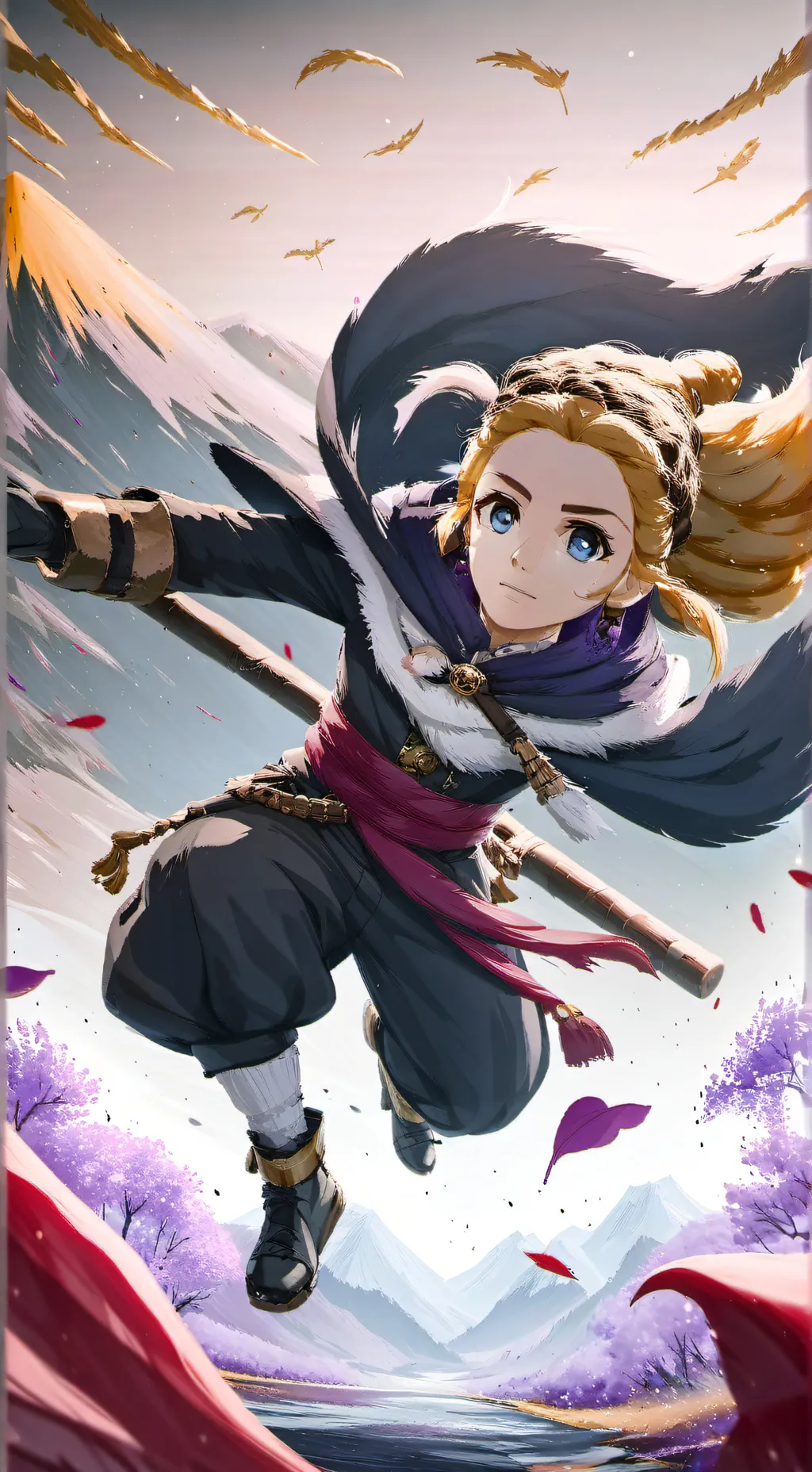 ai character: Dimensiones en bnh background