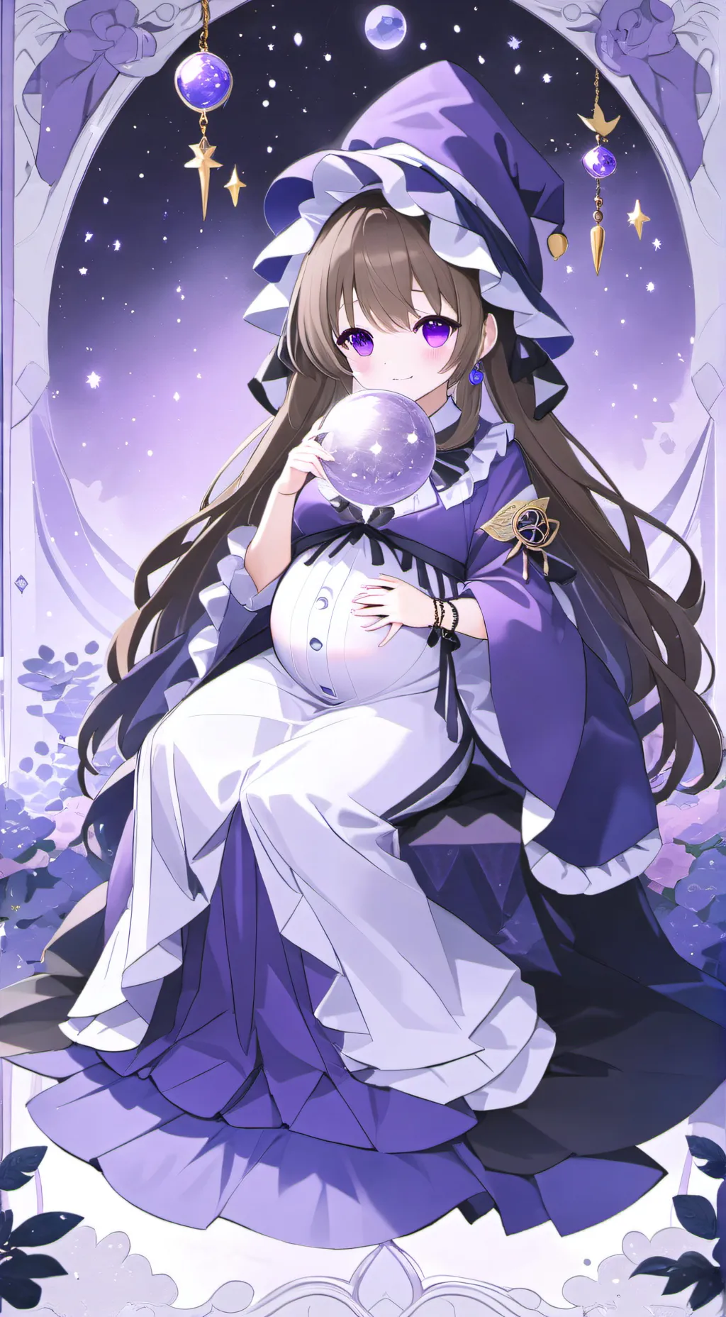 ai character: Fortune Teller background