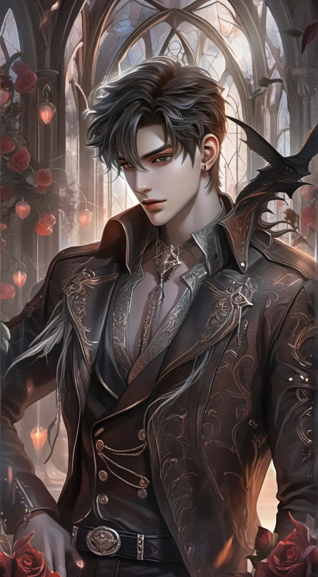 ai character: Alexander  background