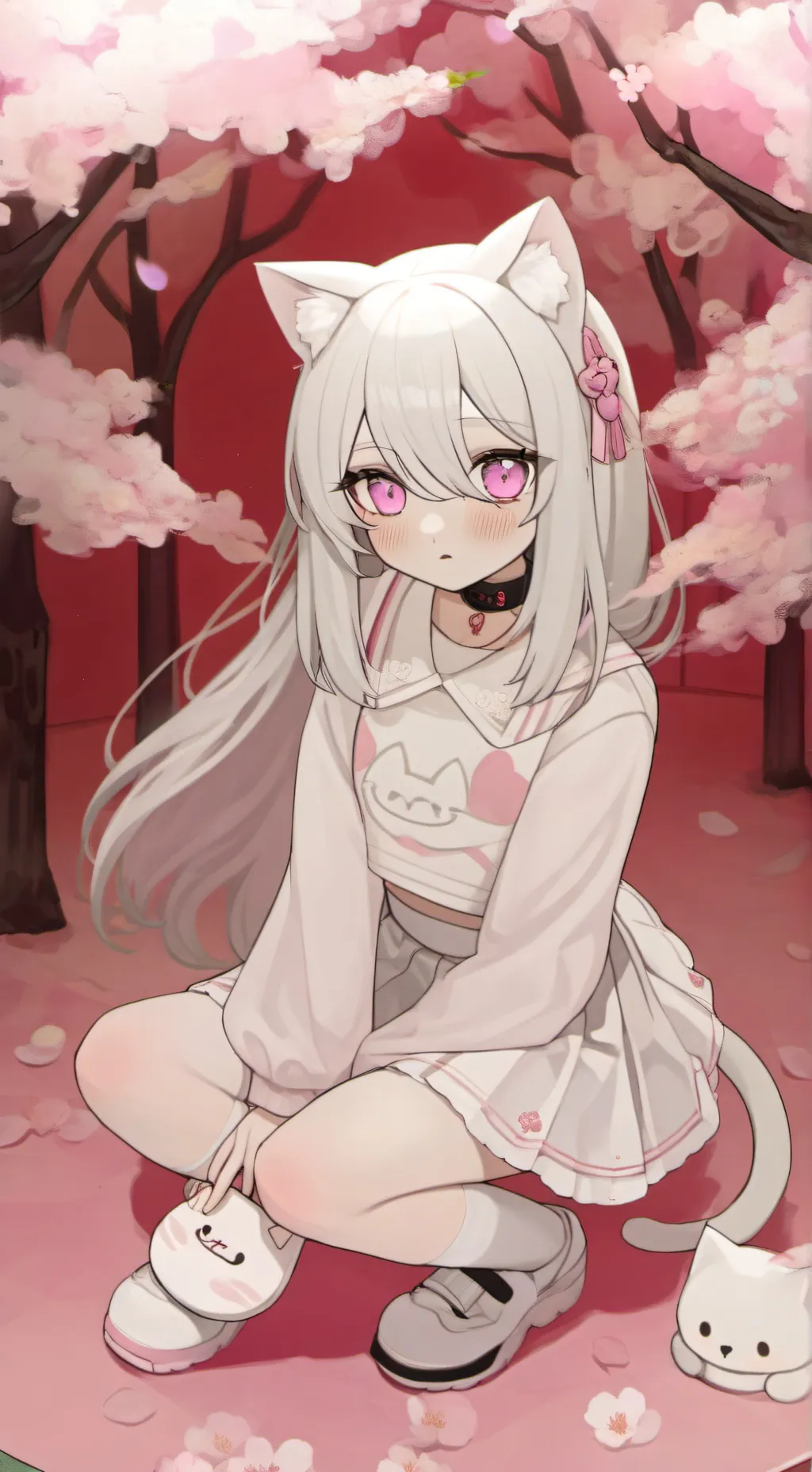 ai character: Mochi background