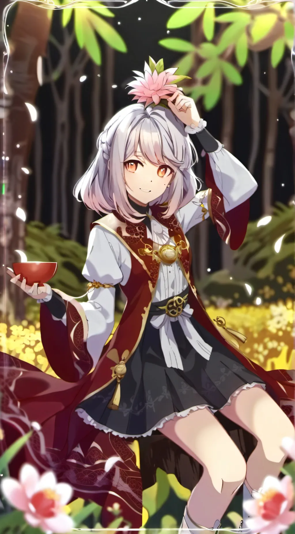 ai character: amelia background