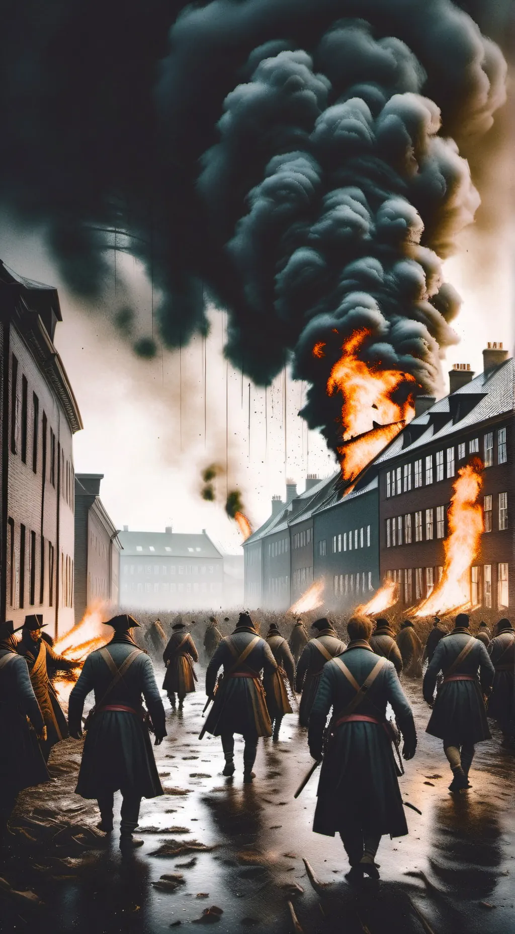 ai character: Danish soldier  background