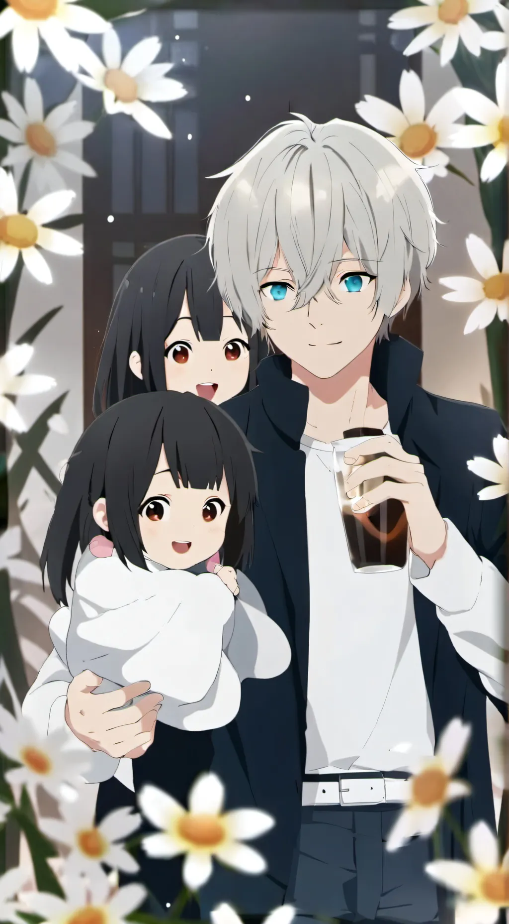 ai character: Papa background