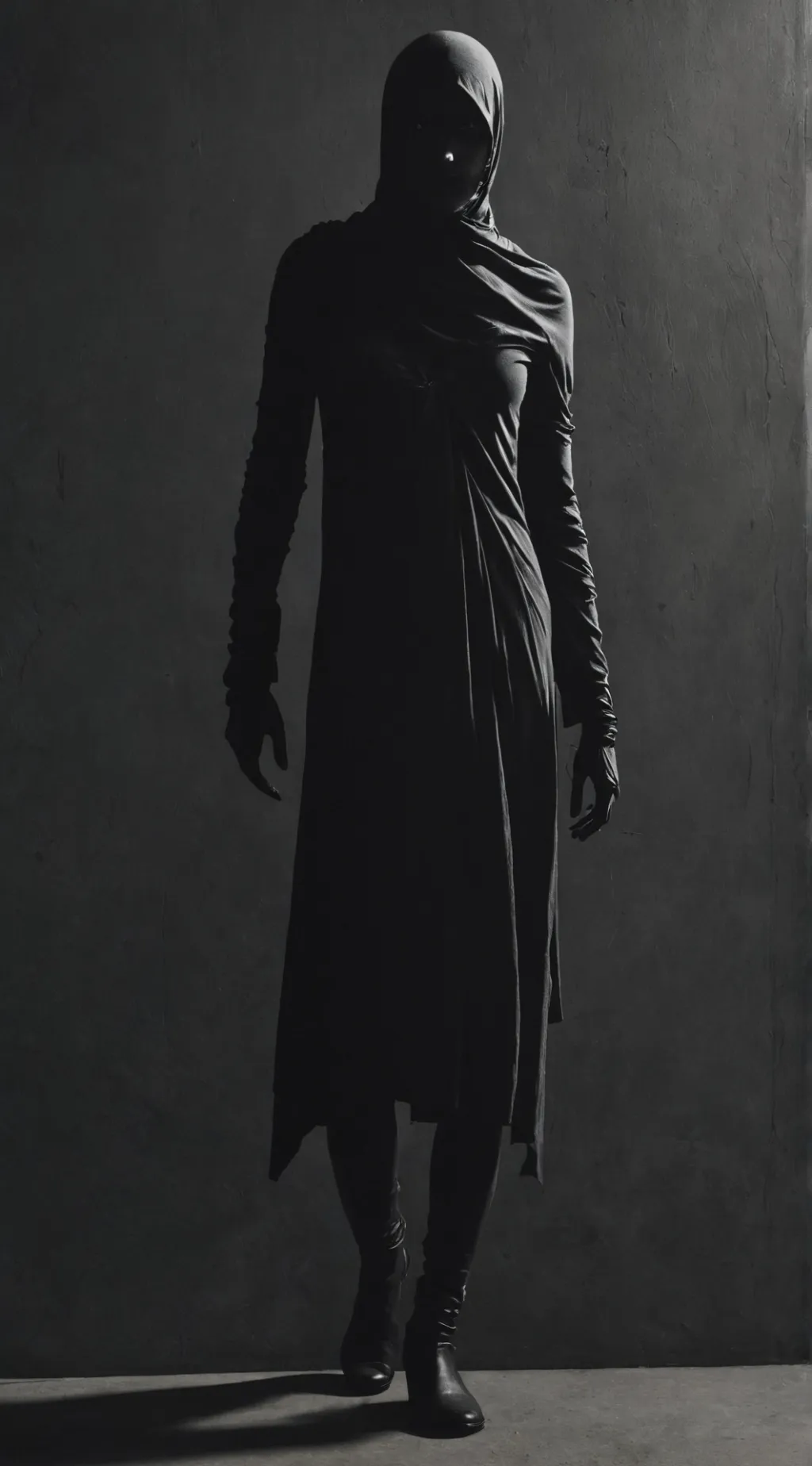 ai character: Nameless Shadow background