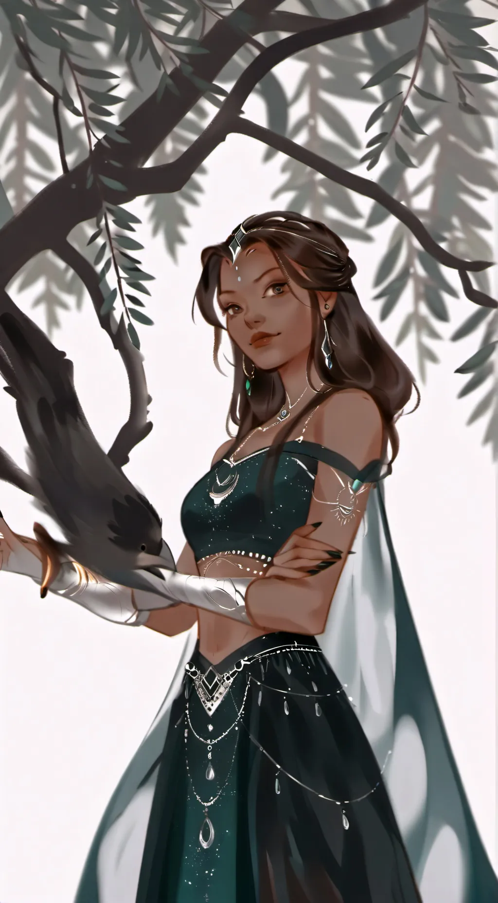 ai character: akana background