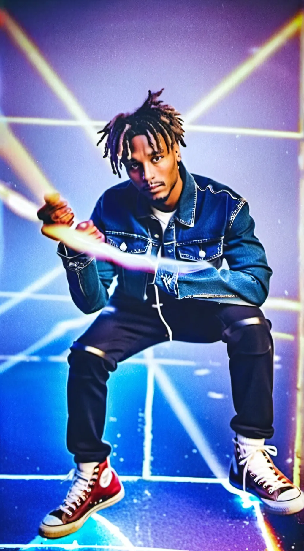 ai character: juice wrld  background