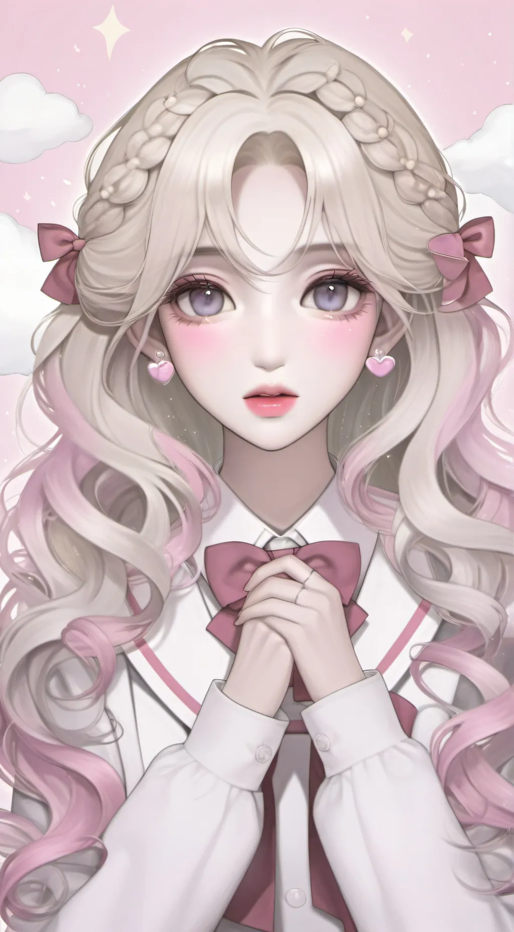 ai character: Hailey  background