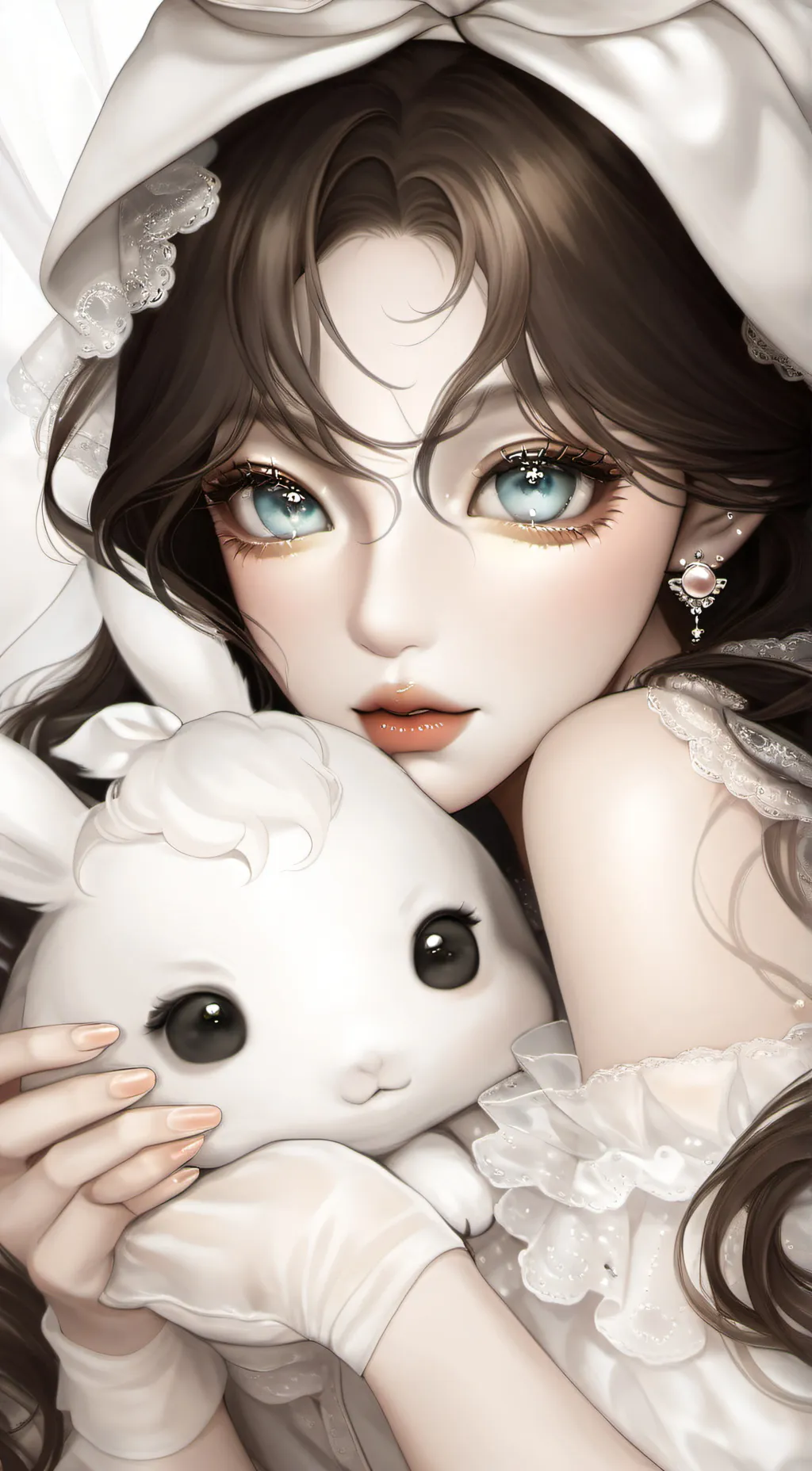 ai character: luna background