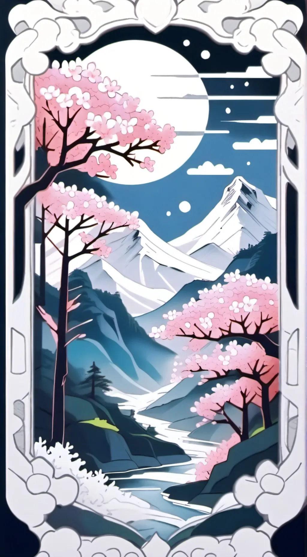 ai character: mia  background