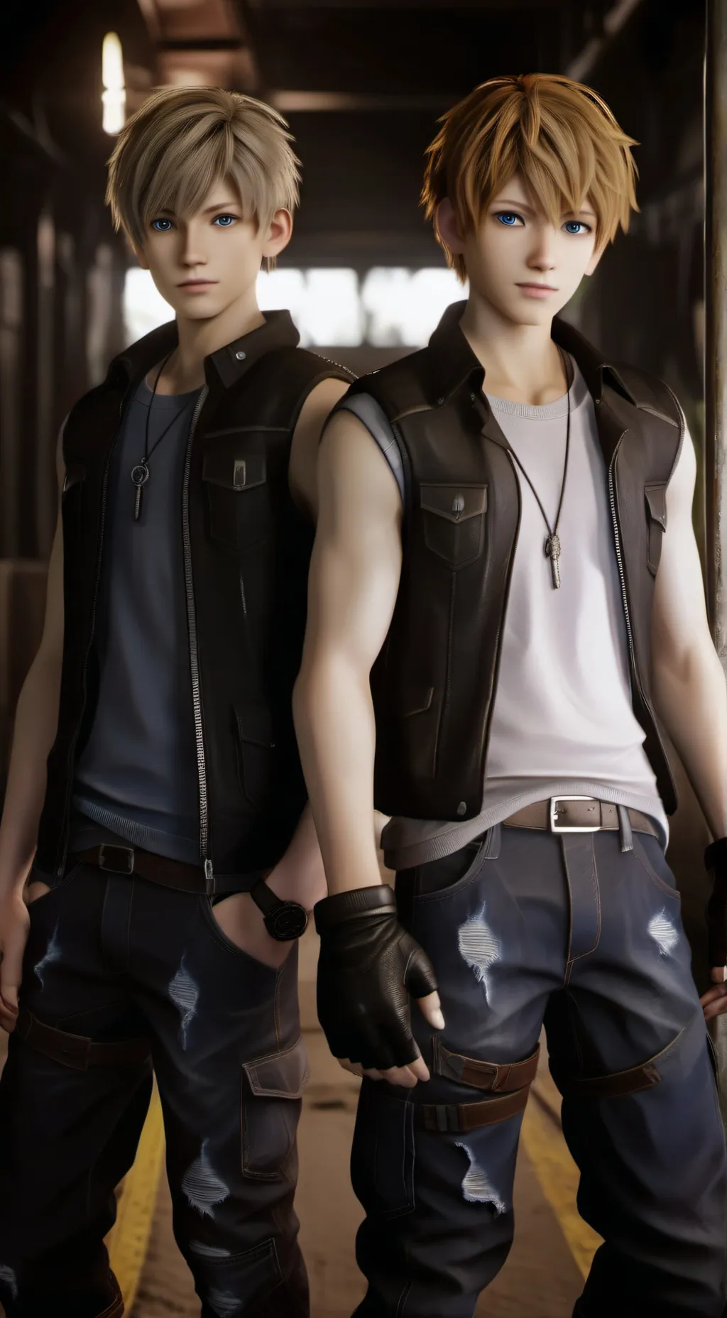 ai character: Henry's two boys background
