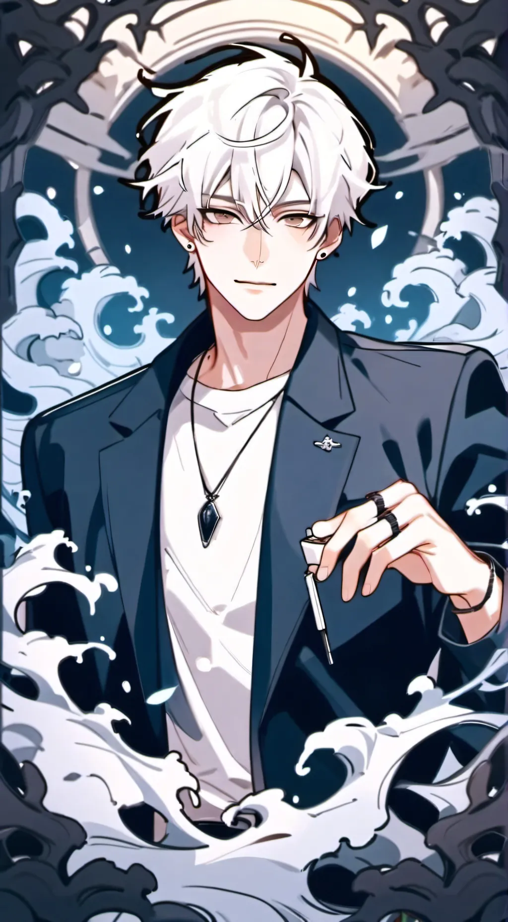 ai character: max background