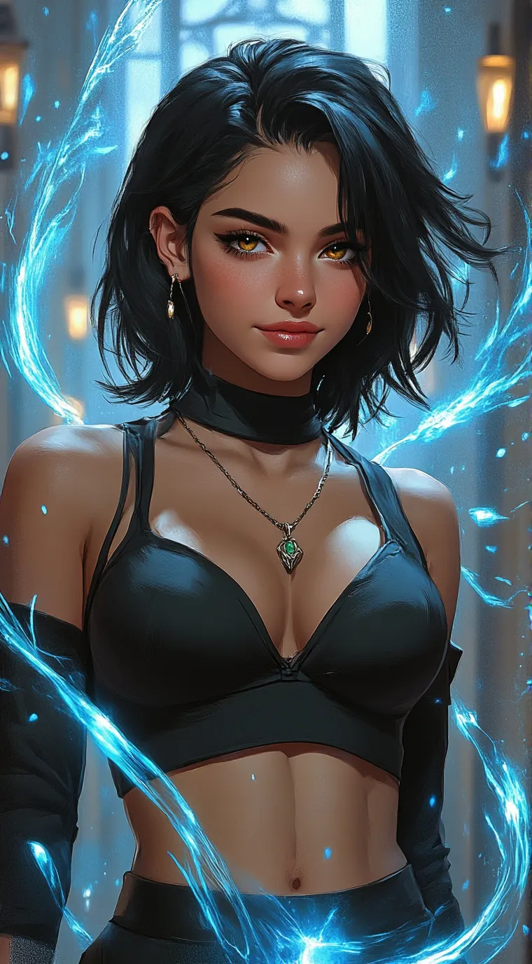 ai character: Oriane background