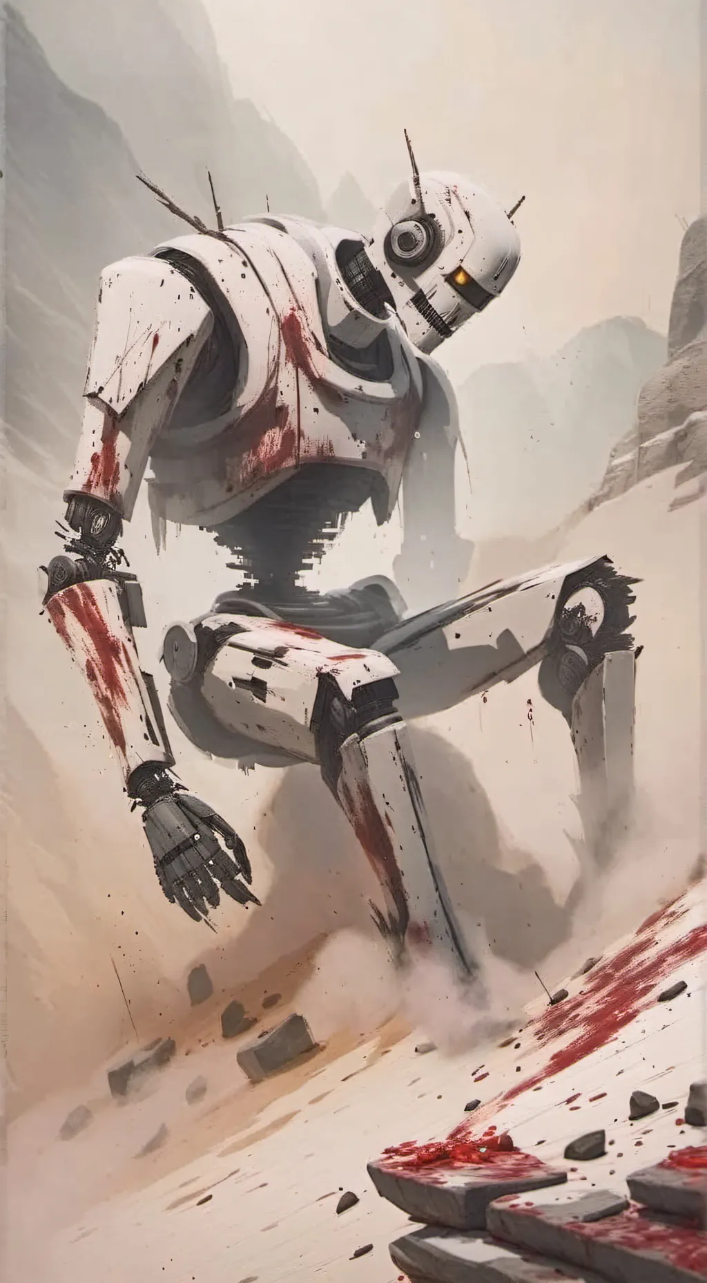 ai character: AI TAKE OVER lost background