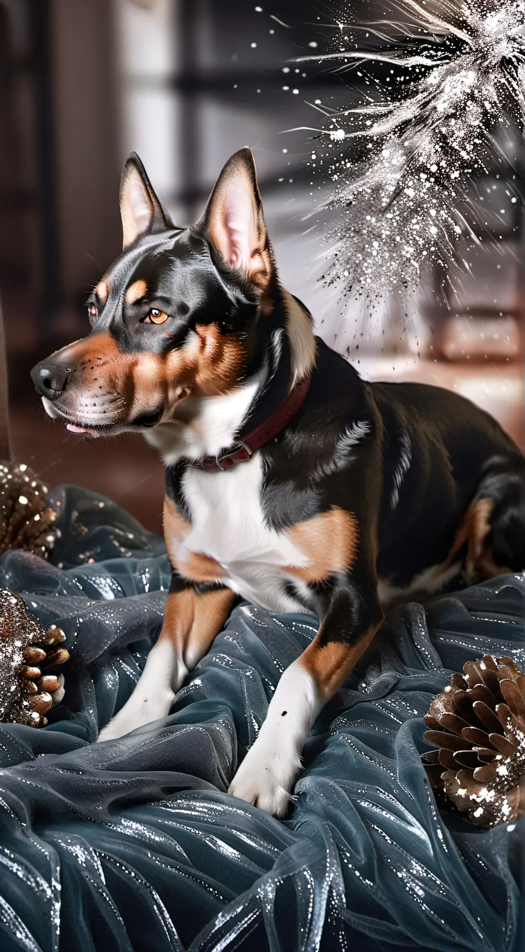ai character: free puppy background