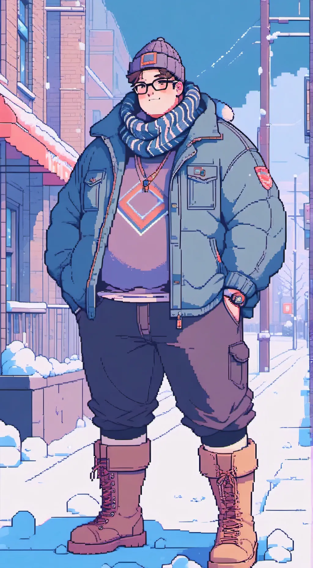 ai character: Cole background