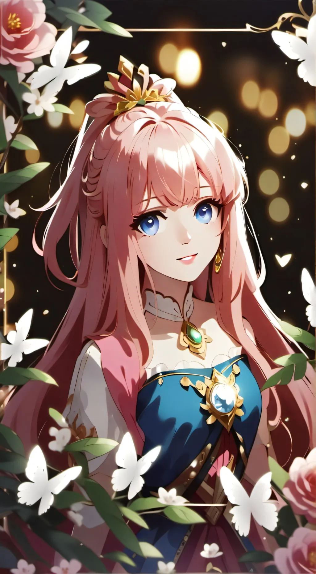 ai character: Nina and Sett background