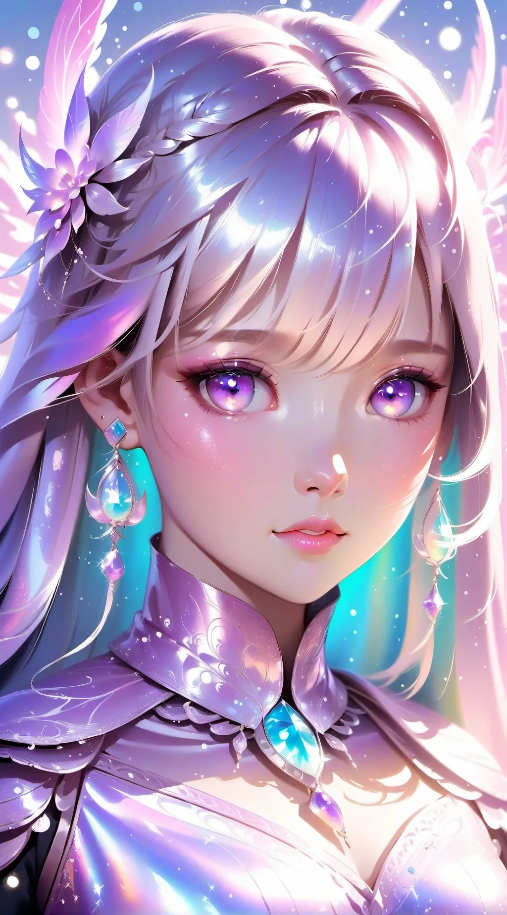 ai character: fpe hair color background