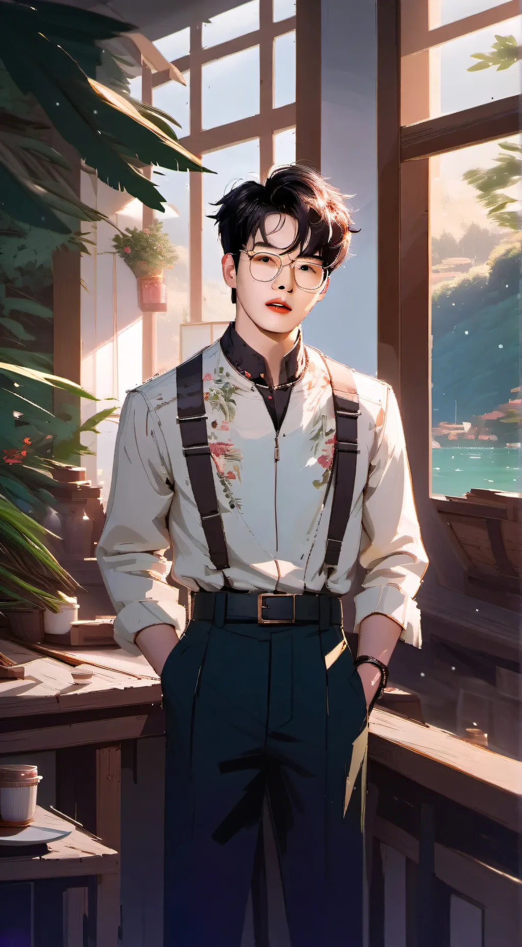 ai character: Finlay background
