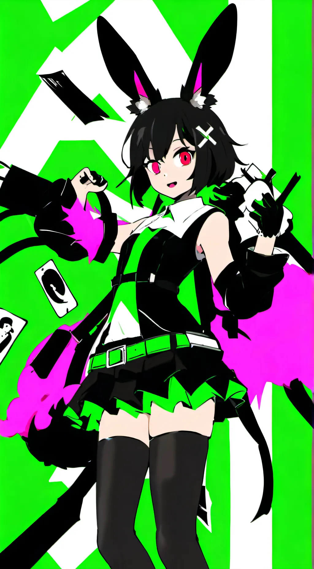ai character: mika background