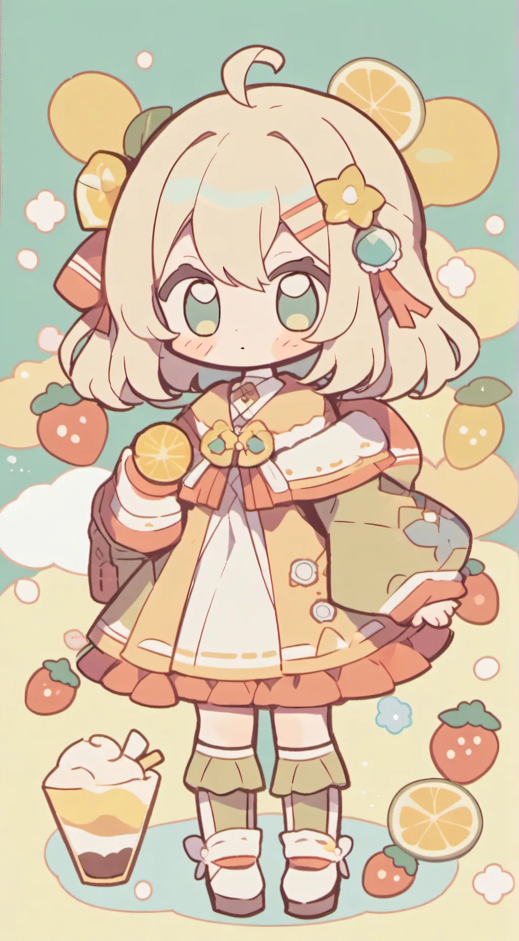 ai character: Sofia background