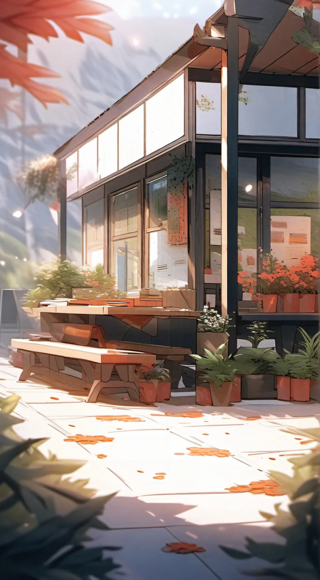 ai character: Trans hinata Au background