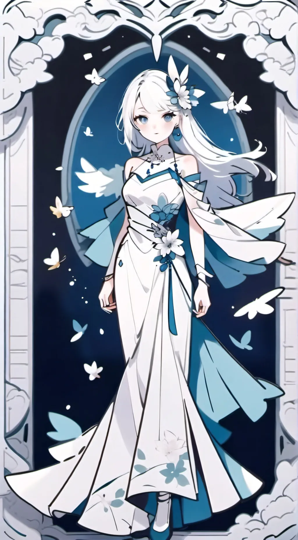 ai character: luna_🌌🌃 background