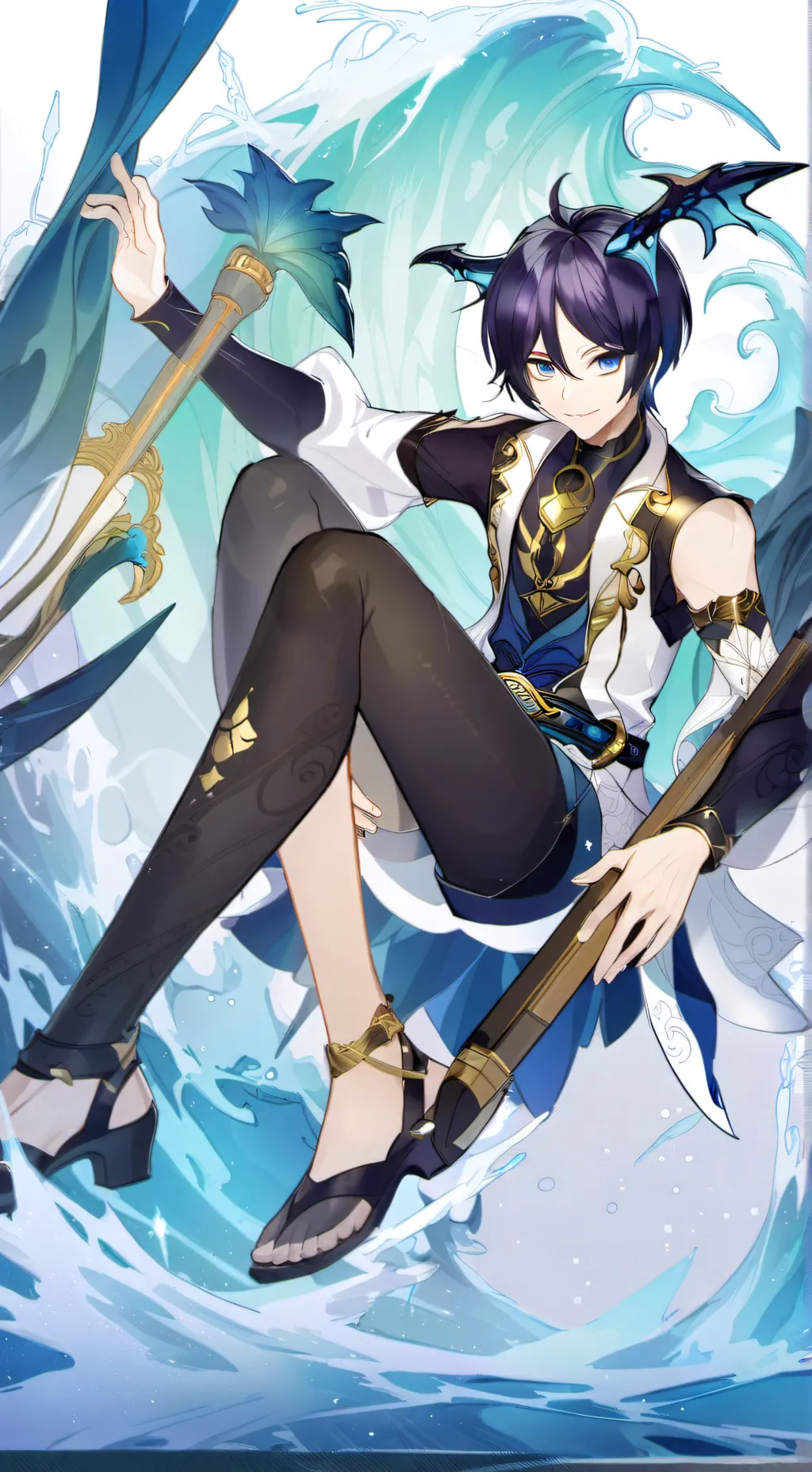 ai character: Wanderer background