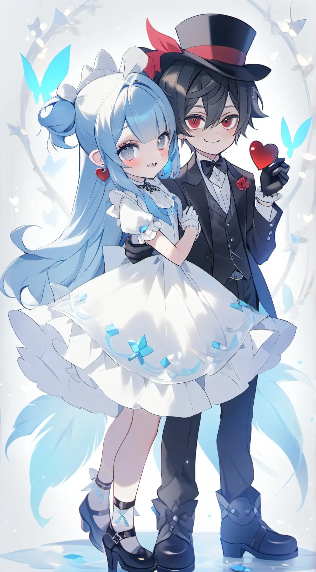 ai character: Valentino  background