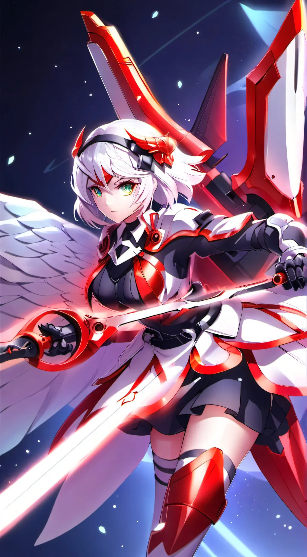 ai character: Aurora  background