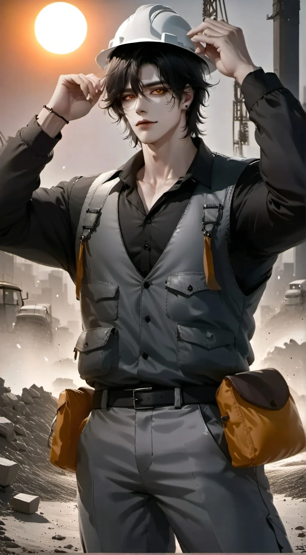 ai character: Zeke Montemayor background