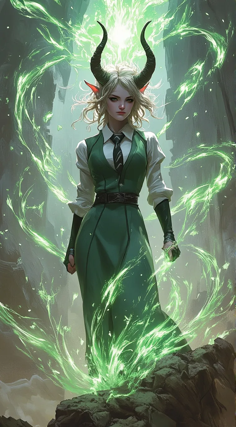 ai character: procidens stella background