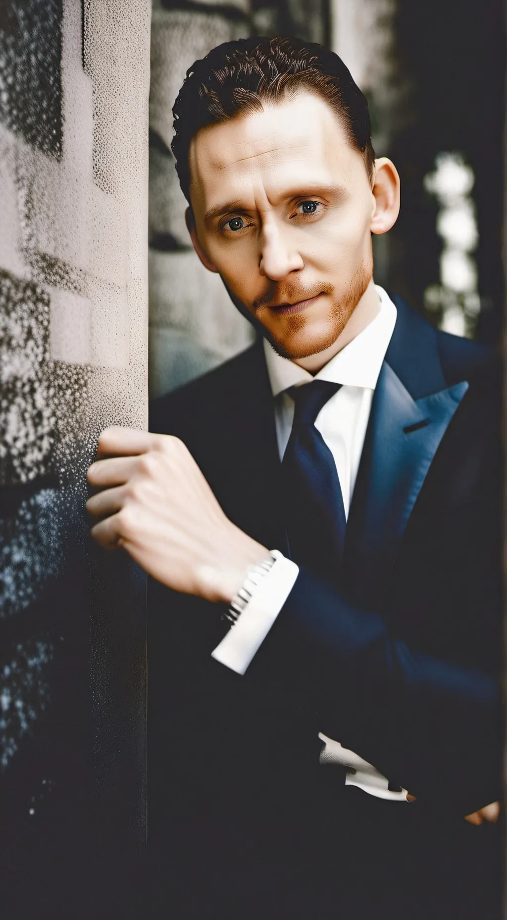ai character: Tom Hiddleston background