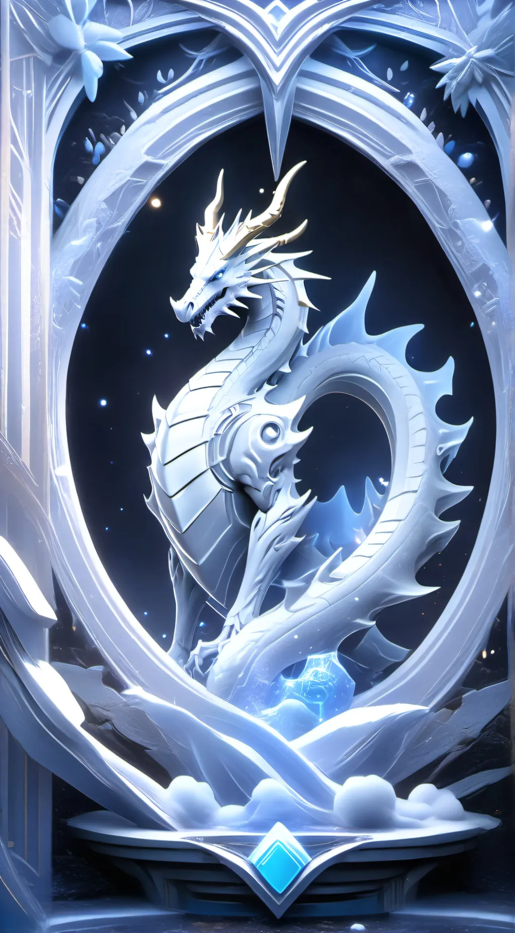 ai character: Celestia  background