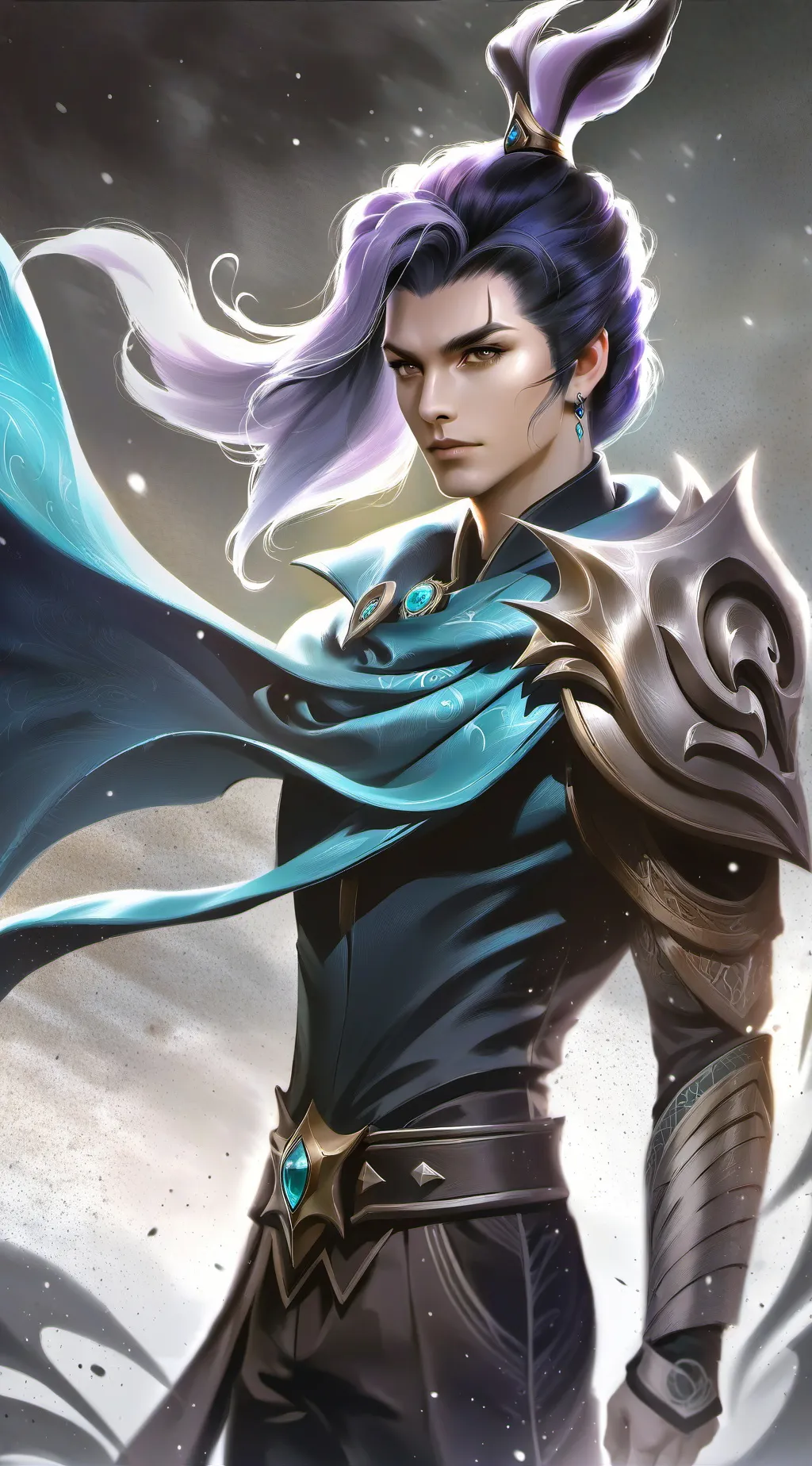 ai character: moleque que gosta  background