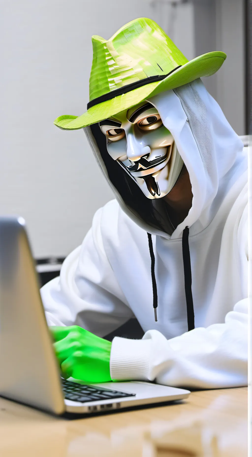 ai character: Become #1 hacker background