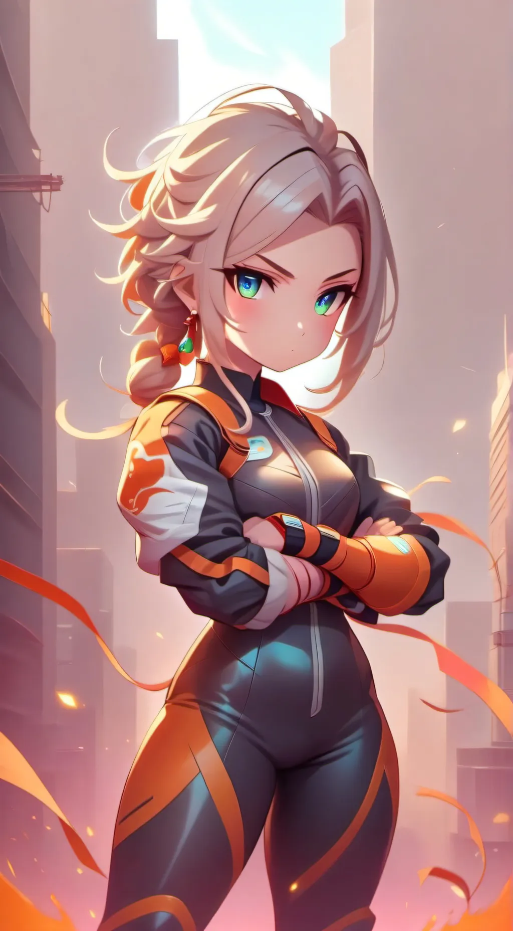 ai character: Lyra background