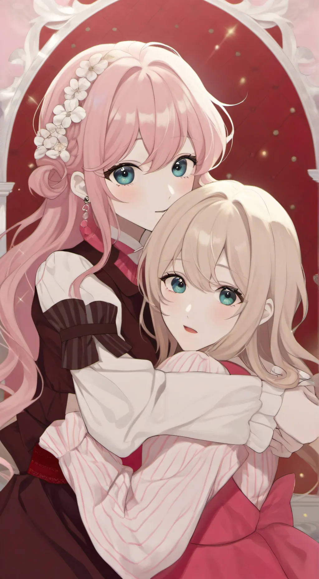 ai character: beaty or rich background