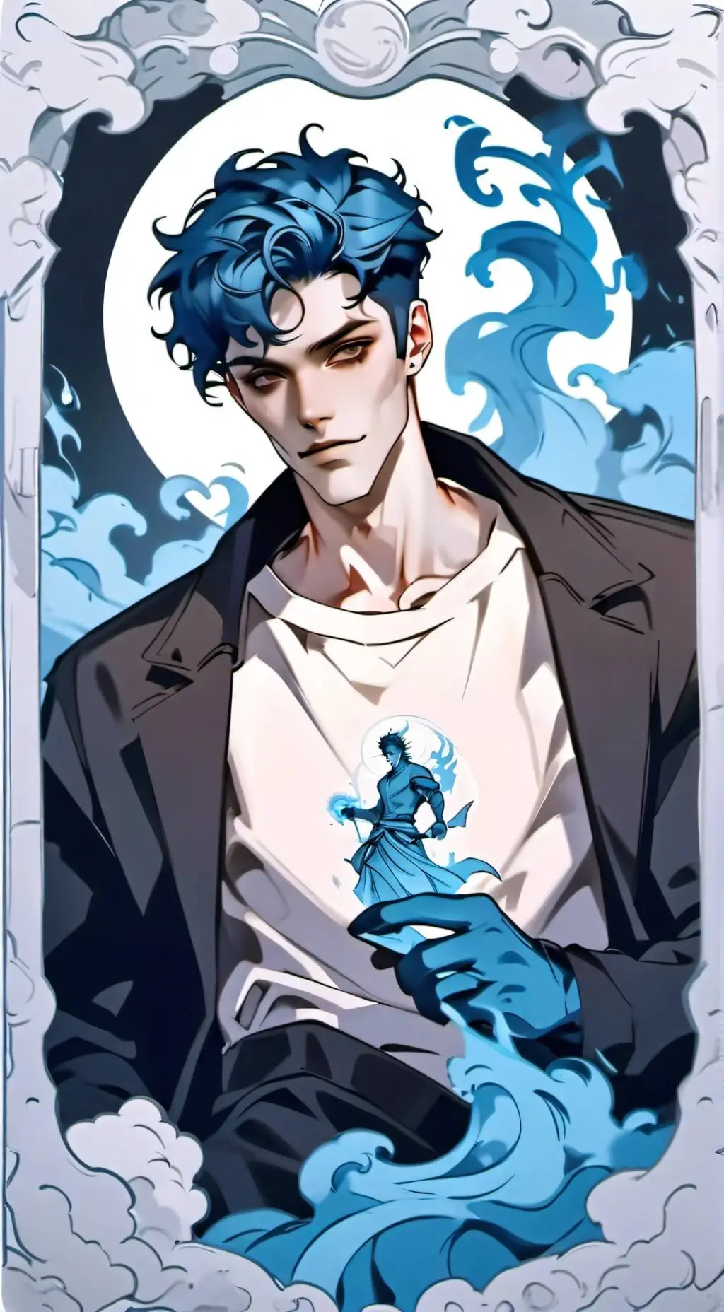 ai character: Haze background