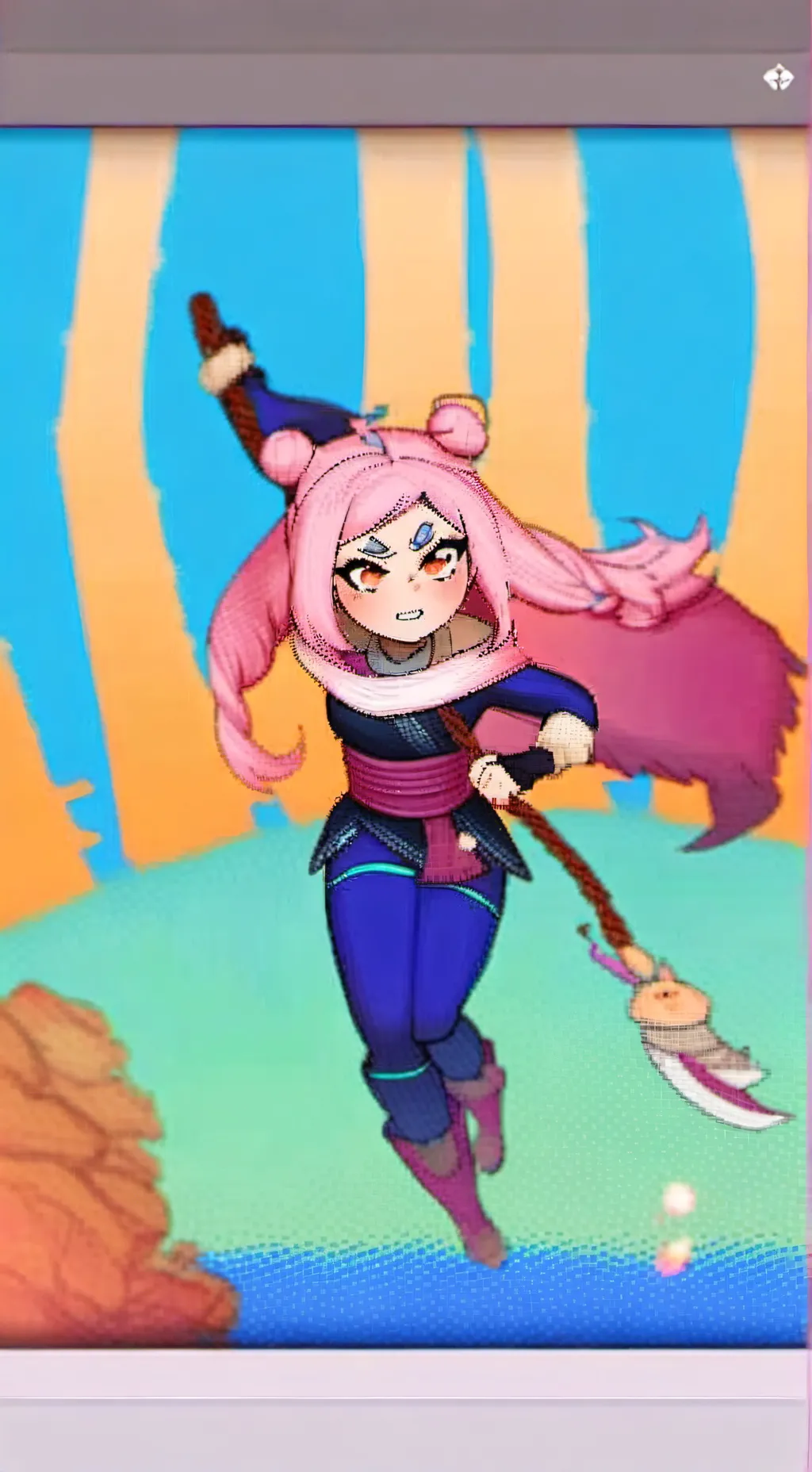 ai character: Jhesica background