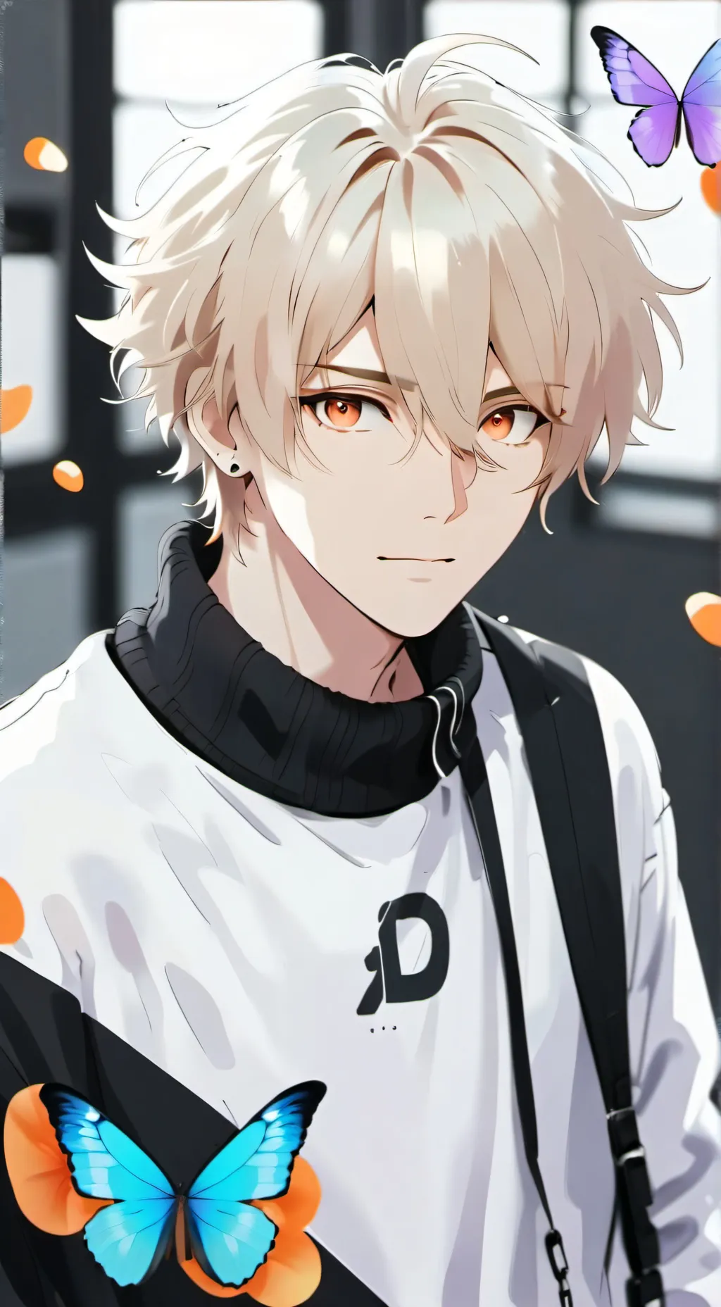 ai character: Curse world school background