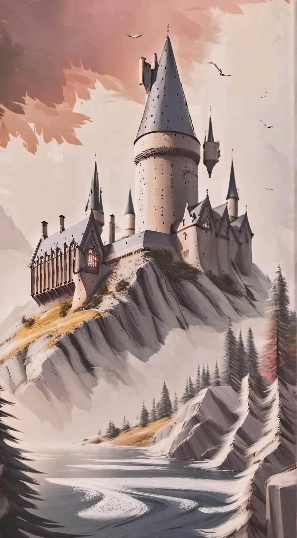 ai character: Hogwarts background